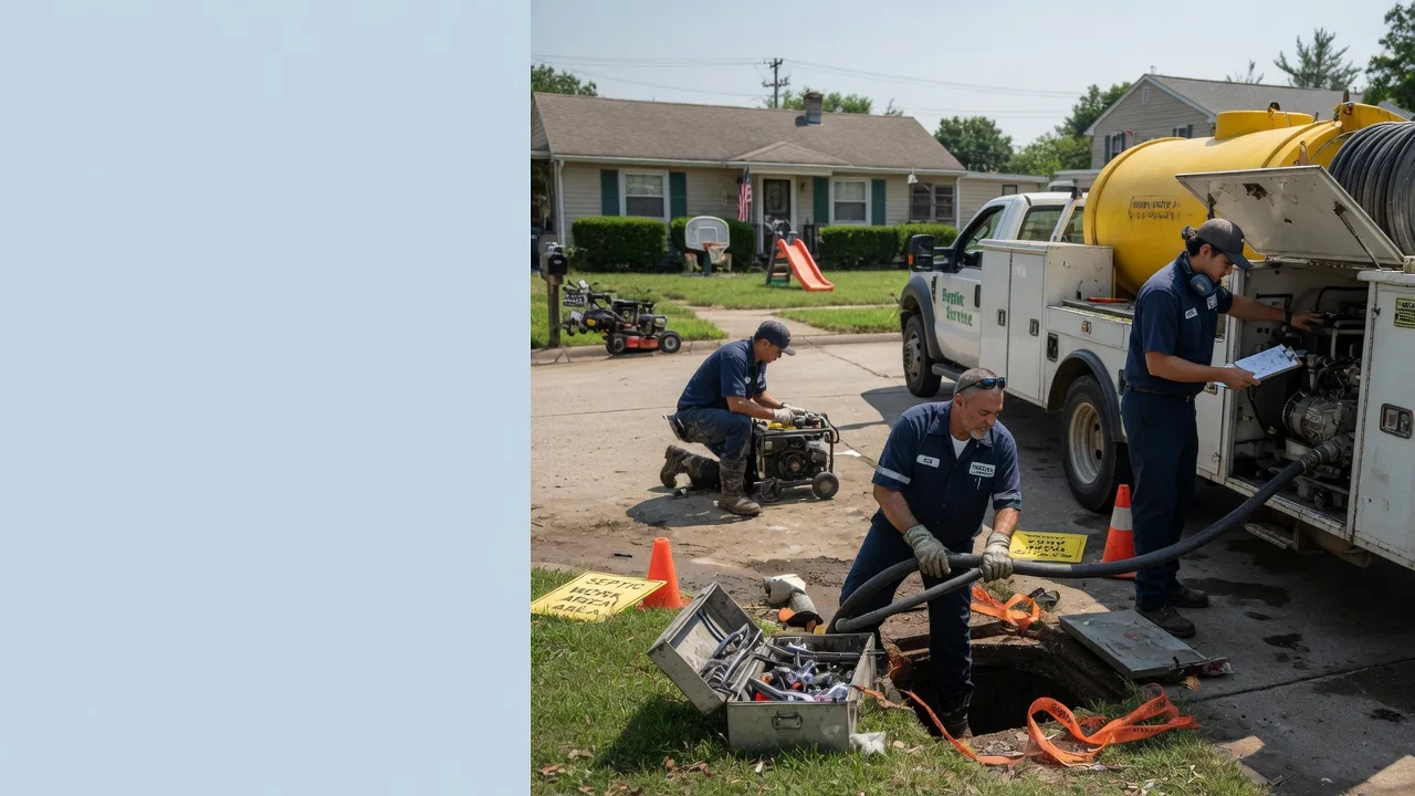 Septic Tank Pumping in Harrison, OH near me